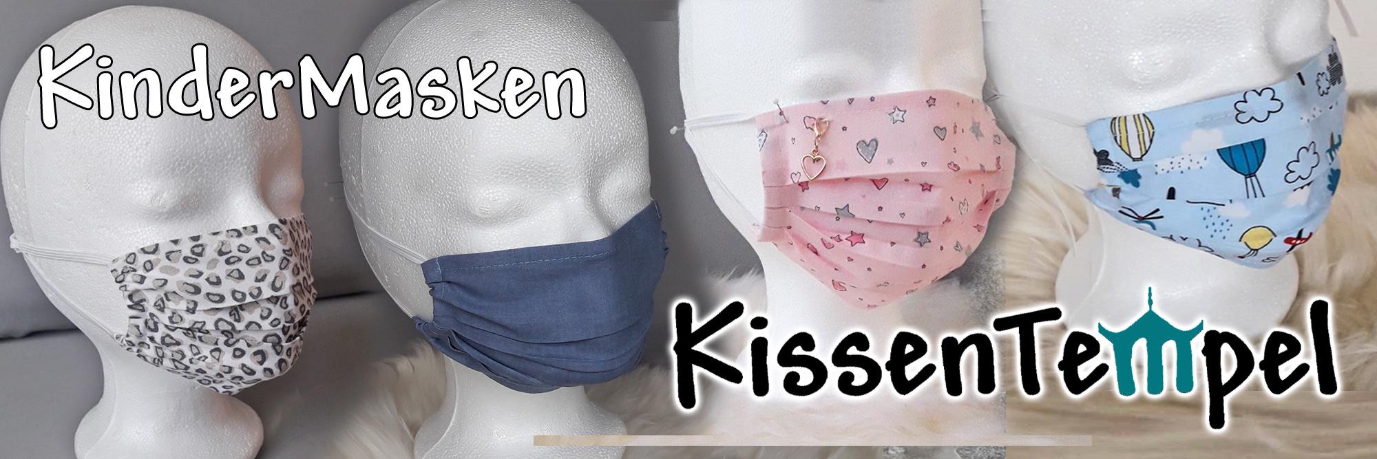 Atmungsaktive Kinder Gesichtsmasken Alltagsmasken Stoffmasken Schüler Grundschüler